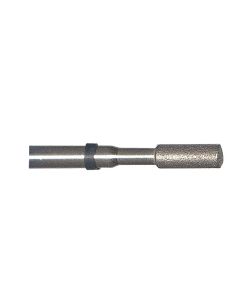 Cylinder 0.12 Inch Tip 500 Grit Sintered Diamond Point with 1/8 Inch Shank