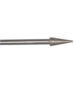 Tree Flame 0.20 Inch Tip 220 Grit Sintered Diamond Point with 1/8 Inch Shank