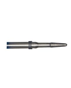 Round End Taper 0.08 Inch Tip 500 Grit Sintered Diamond Point with 1/8 Inch Shank