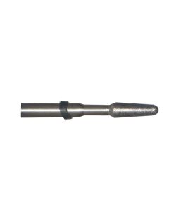 Round End Taper 0.12 Inch Tip 500 Grit Sintered Diamond Point with 1/8 Inch Shank