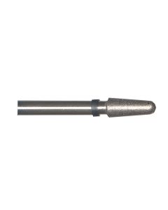 Round End Taper 0.39 Inch Tip 500 Grit Sintered Diamond Point with 1/8 Inch Shank