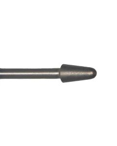 Round End Taper 0.39 Inch Tip 500 Grit Sintered Diamond Point with 1/8 Inch Shank