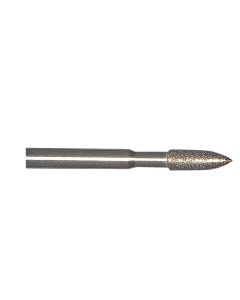 Flame 0.12 Inch Tip 220 Grit Sintered Diamond Point with 1/8 Inch Shank
