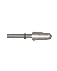 Round End Taper 0.24 Inch Tip 500 Grit Sintered Diamond Point with 1/8 Inch Shank