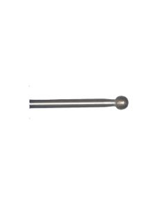 Ball 0.14 Inch Tip 220 Grit Sintered Diamond Point with 3/32 Inch Shank