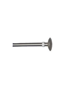 Buttonhead 0.31 Inch Tip 140 Grit Sintered Diamond Point with 3/32 Inch Shank