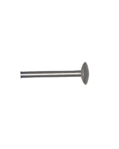 Buttonhead 0.31 Inch Tip 220 Grit Sintered Diamond Point with 3/32 Inch Shank