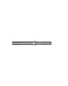 Cylinder 0.09 Inch Tip 140 Grit Sintered Diamond Point with 3/32 Inch Shank