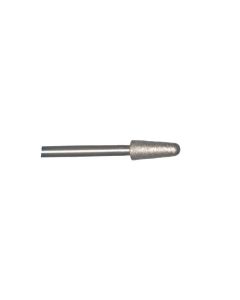 Round-end Taper 0.39 Inch Tip 220 Grit Sintered Diamond Point with 3/32 Inch Shank