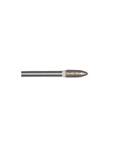 Flame 0.12 Inch Tip 140 Grit Sintered Diamond Point with 3/32 Inch Shank