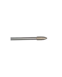 Flame 0.12 Inch Tip 220 Grit Sintered Diamond Point with 3/32 Inch Shank
