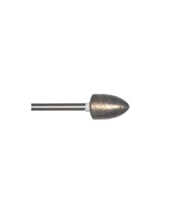Flame 0.31 Inch Tip 140 Grit Sintered Diamond Point with 3/32 Inch Shank