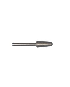 Round-end Taper 0.20 Inch Tip 220 Grit Sintered Diamond Point with 3/32 Inch Shank