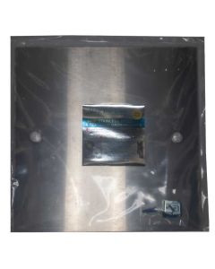 Hang Your Glass Stainless Steel Plain Backing 12 x 12