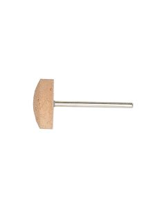 Polpur Lapi-T Brown Button Shaped Point on 1/8 Inch Mandrel