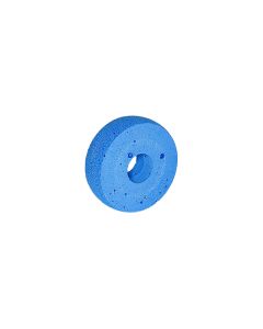 3 Inch x 1 inch Radiused Edge Polpur Blue Wheel