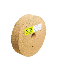 6 Inch Flat Edged Polpur Lapi-T Brown Wheel