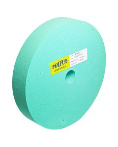 8 Inch Flat Edged Polpur Lapi-T Green Wheel