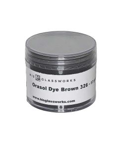 Orasol Dye Brown 326, 57 gram container