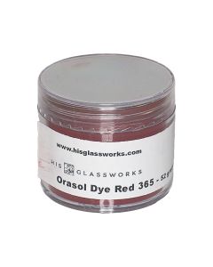 Orasol Dye Red 365, 52 gram container
