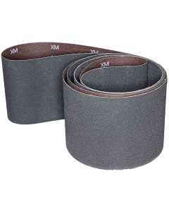 4 Inch x 106 Inch 220 Grit Silicon Carbide Belt Pack of 5