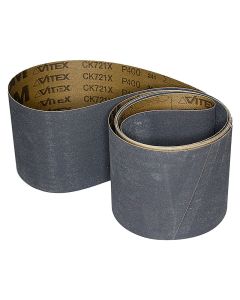4 Inch x 106 Inch 400 Grit Silicon Carbide Belt Pack of 5