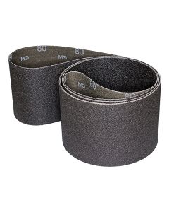 4 Inch x 106 Inch 80 Grit Silicon Carbide Belt Pack of 5