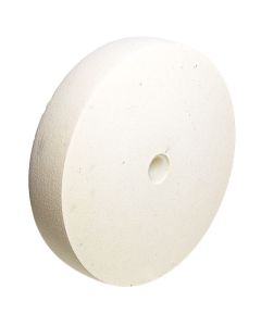 8 Inch x 1-1/2 Inch Radiused Felt Polishing Wheel