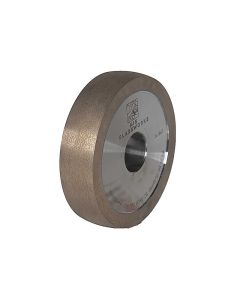 4 Inch x 1 Inch Radiused 230/270 Grit Sintered Diamond Wheel