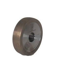 4 Inch x 1 Inch Radiused 400/500 Grit Sintered Diamond Wheel