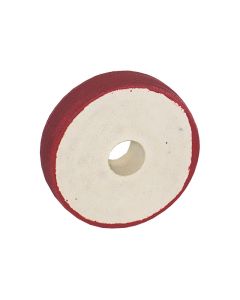 4 inch x 1 Inch 600 grit Resin Diamond Radiused Wheel on Felt Substrate