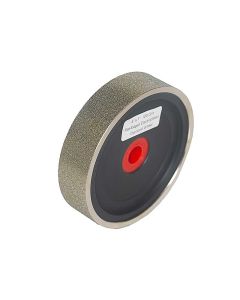 4 Inch x 1 Inch  Flat-Edged Electroplated Diamond Wheel, 100-Grit