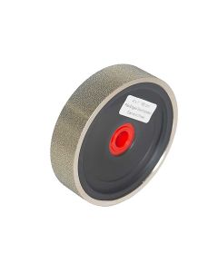 4 Inch x 1 Inch  Flat-Edged Electroplated Diamond Wheel, 180-Grit