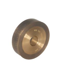 4 Inch x 1 Inch VID Flat Edged 500 Grit Sintered Diamond Wheel