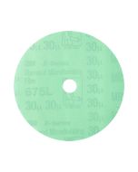 3M 4 Inch Velcro Backed 400 Grit Electrostatic Diamond Disk 