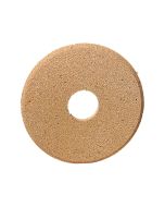 4 Inch x 1/4 Inch Polpur Lapi-T Brown V-Wheel