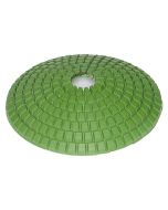 4 Inch convex diamond pad 800 grit side view